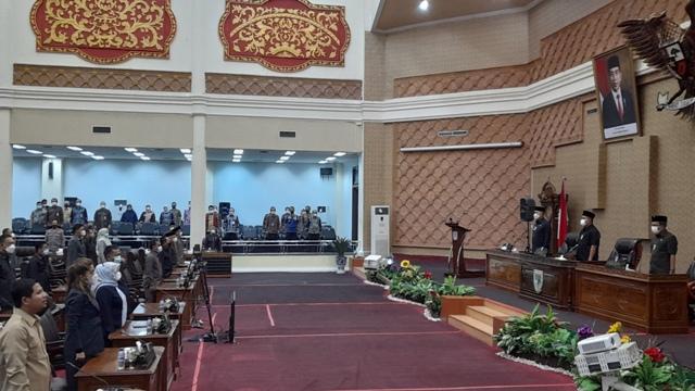 Jawaban Eksekutif Pandangan Fraksi-fraksi DPRD Terhadap LKPJ Walikota Jambi 2021