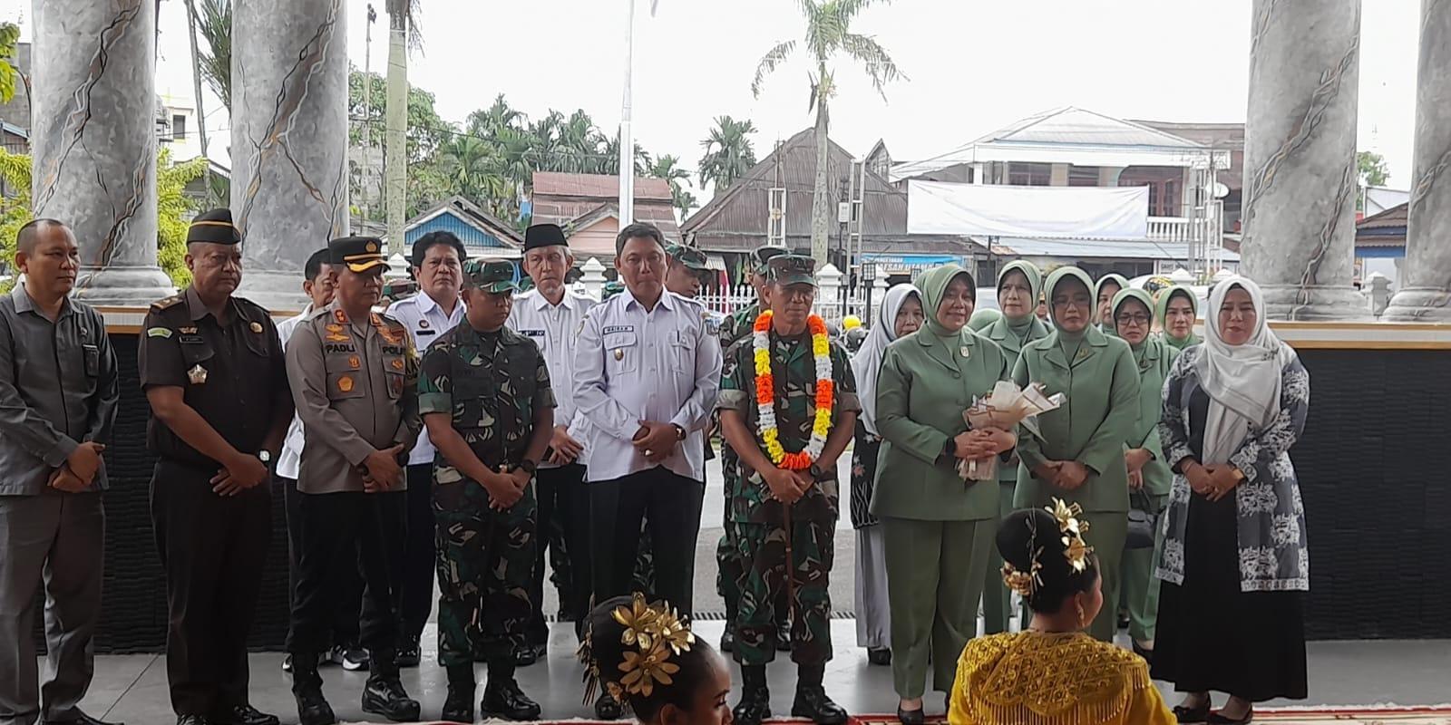 Wakil Bupati Tanjab Barat Sambut Pangdam II/Sriwijaya