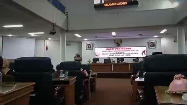 Rapat Paripurna LKPj Bupati Batanghari, Berikut Beberapa Catatan dari Anggota DPRD
