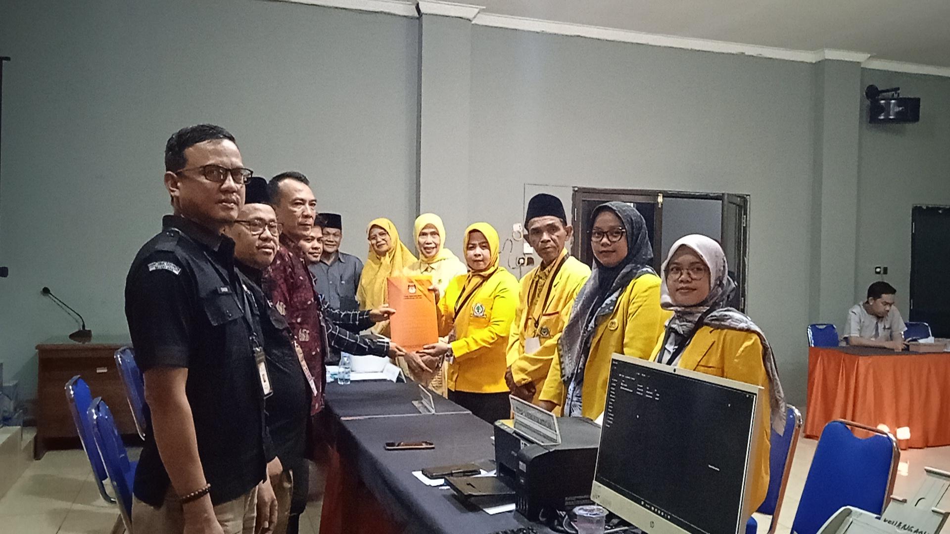 Hanya Calonkan 34 Bacaleg, Partai Golkar Batanghari Optimis Raih Kursi Pimpinan