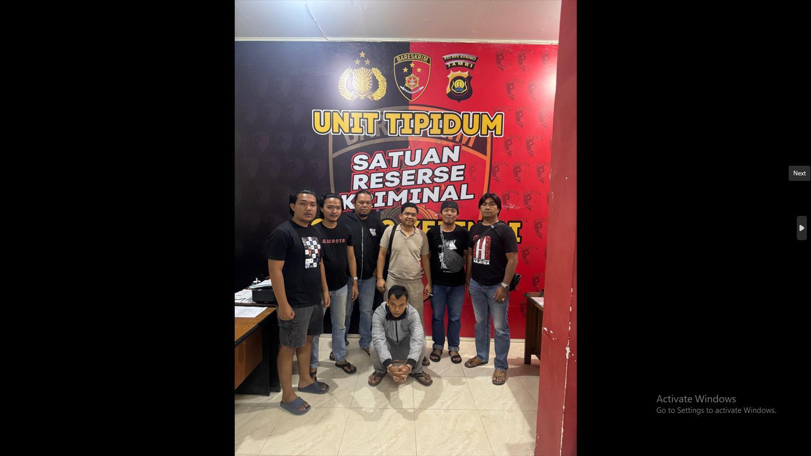 Pelaku Asusila Anak di Sungai Penuh Mengaku Sudah 10 Kali Beraksi Sejak 2022