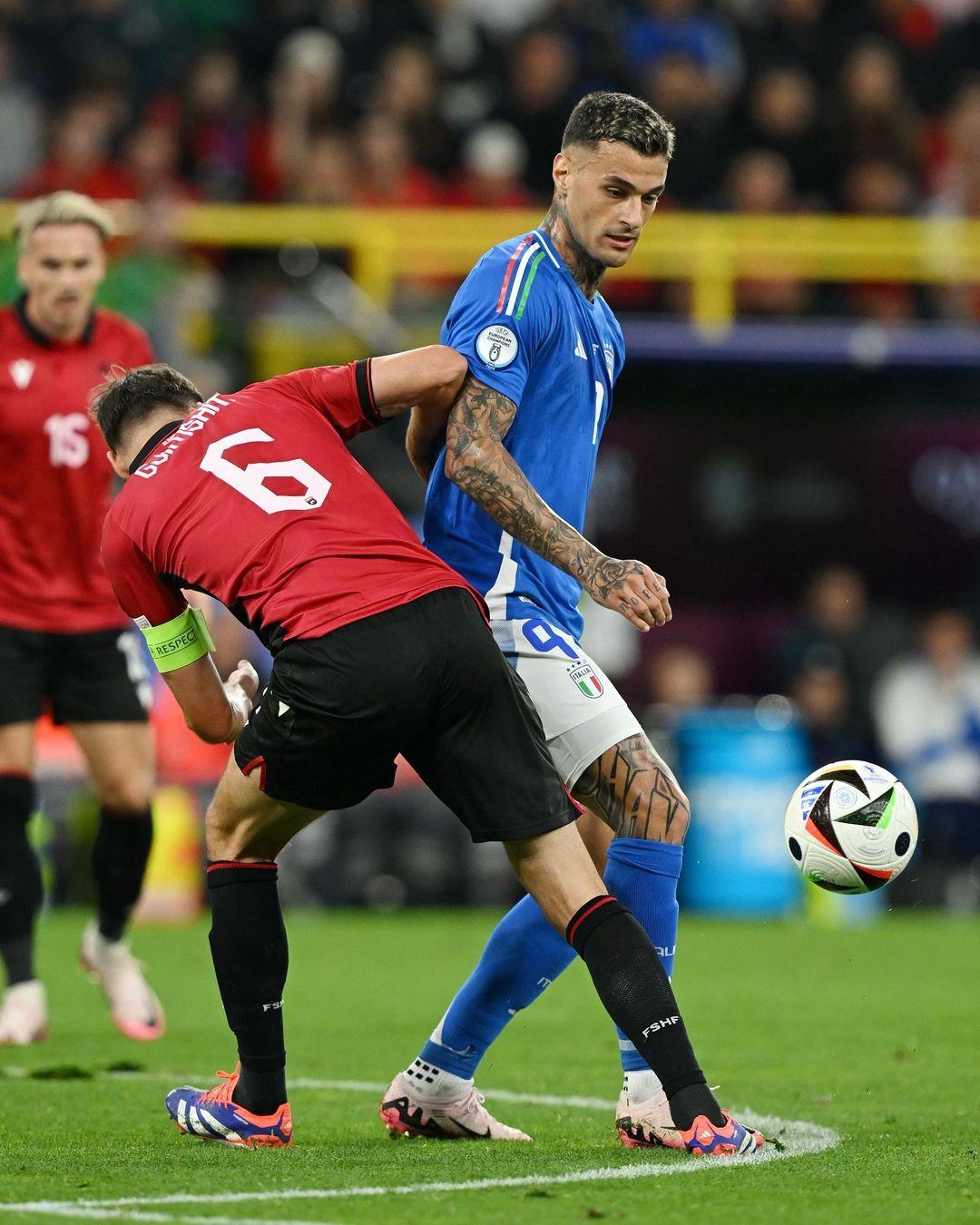Ulasan Italia vs Albania: Azzurri Kebobolan dalam 23 Detik untuk Comeback 2-1