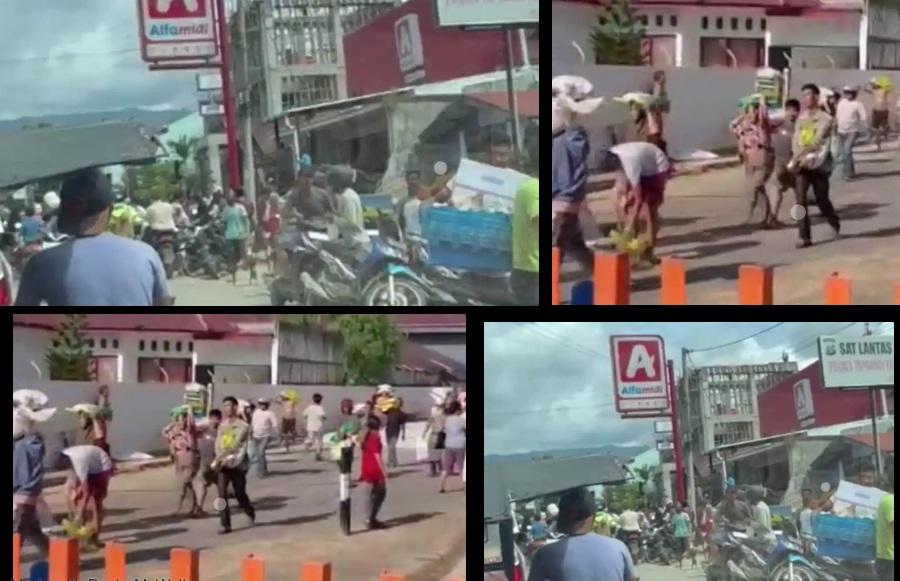 Bantuan Lama, Korban Banjir Tapteng Sumut Jarah Minimarket dan Bulog karena Kehabisan Makanan