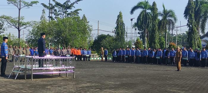 Peringati Hari Otonomi Daerah ke-29, Pemkab Batanghari Gelar Upacara Bersama