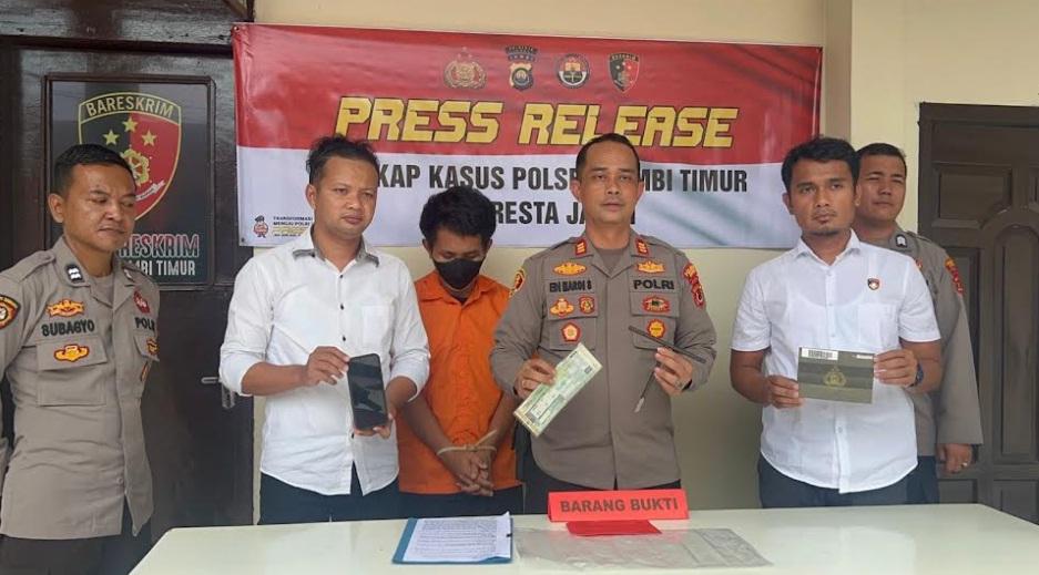 Polisi Tangkap Pria di Jambi Nekat Curi Motor Pakai Kunci T, Sudah Beraksi 3 Kali