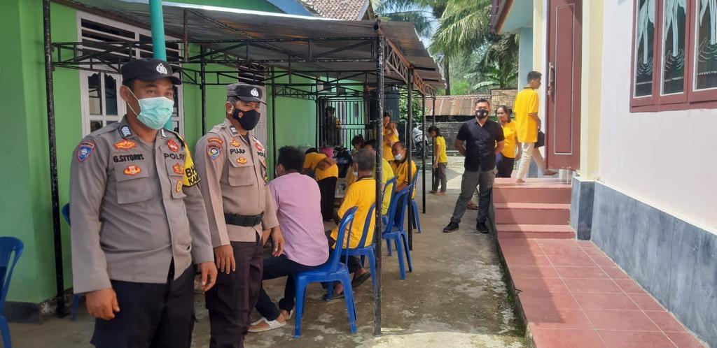 Puluhan Personil Polres Sarolangun Amankan Peringatan Waisak 2022 di Singkut