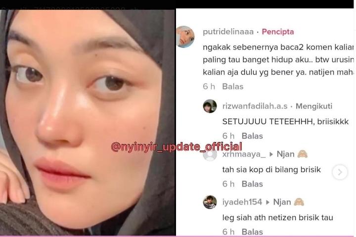 Putri Delina Kepergok Balas Komentar Netizen, Dituding Jadi Musuh Nathalie Holscher: Kayak Tahu Bgt!