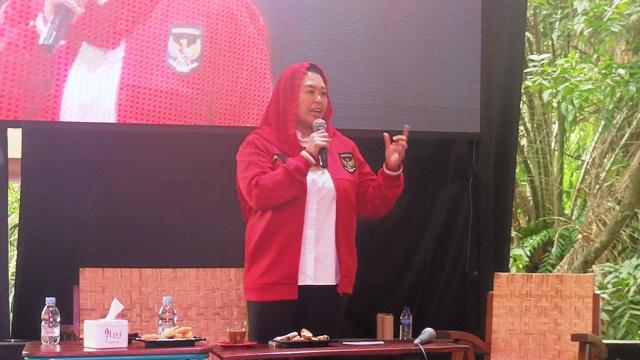 Di Jambi Yenny Wahid Ungkap Alasan Dukung Ganjar Mahfud