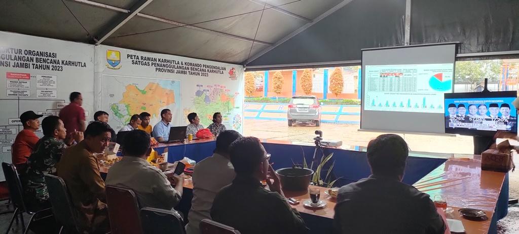 Pemkab Muaro Jambi Tampilkan Hasil Quick Count, Faisal: Ini Laporan Kecamatan