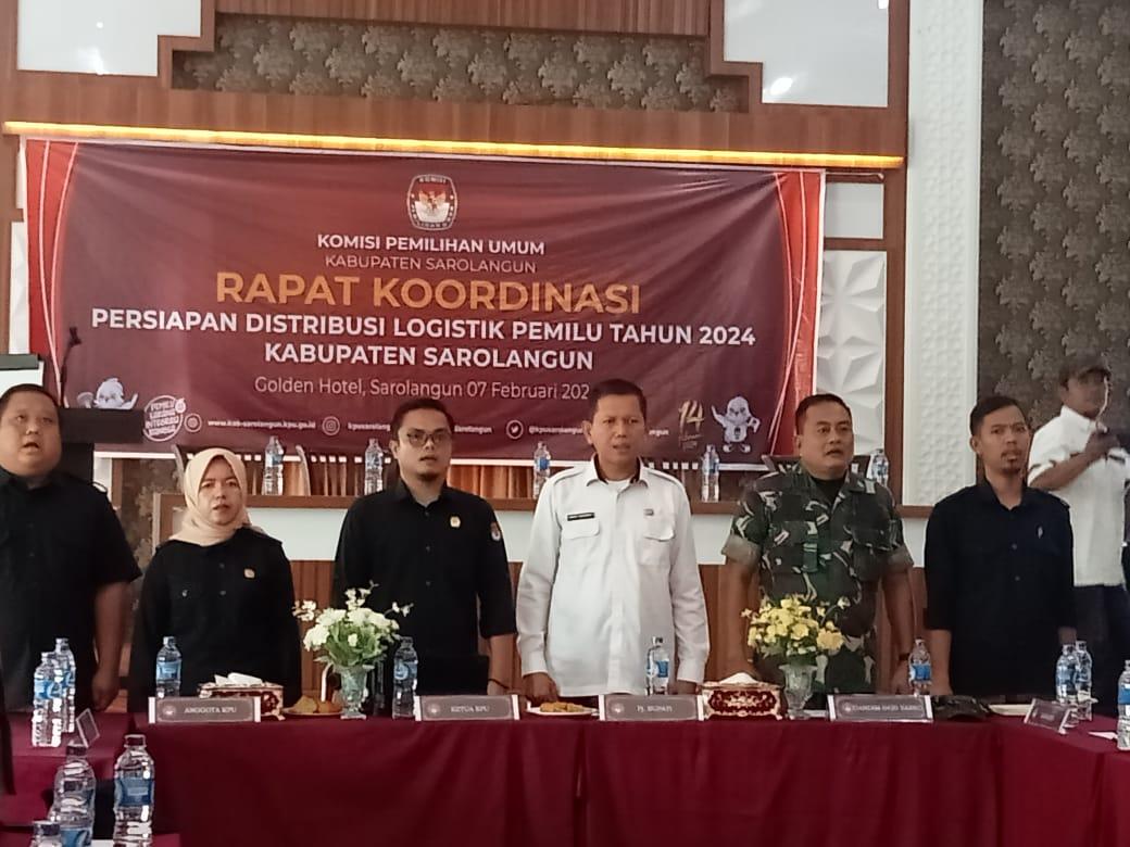 Didistribusi Logistik Pemilu 2024, Empat Kecamatan di Sarolangun Ini Diutamakan