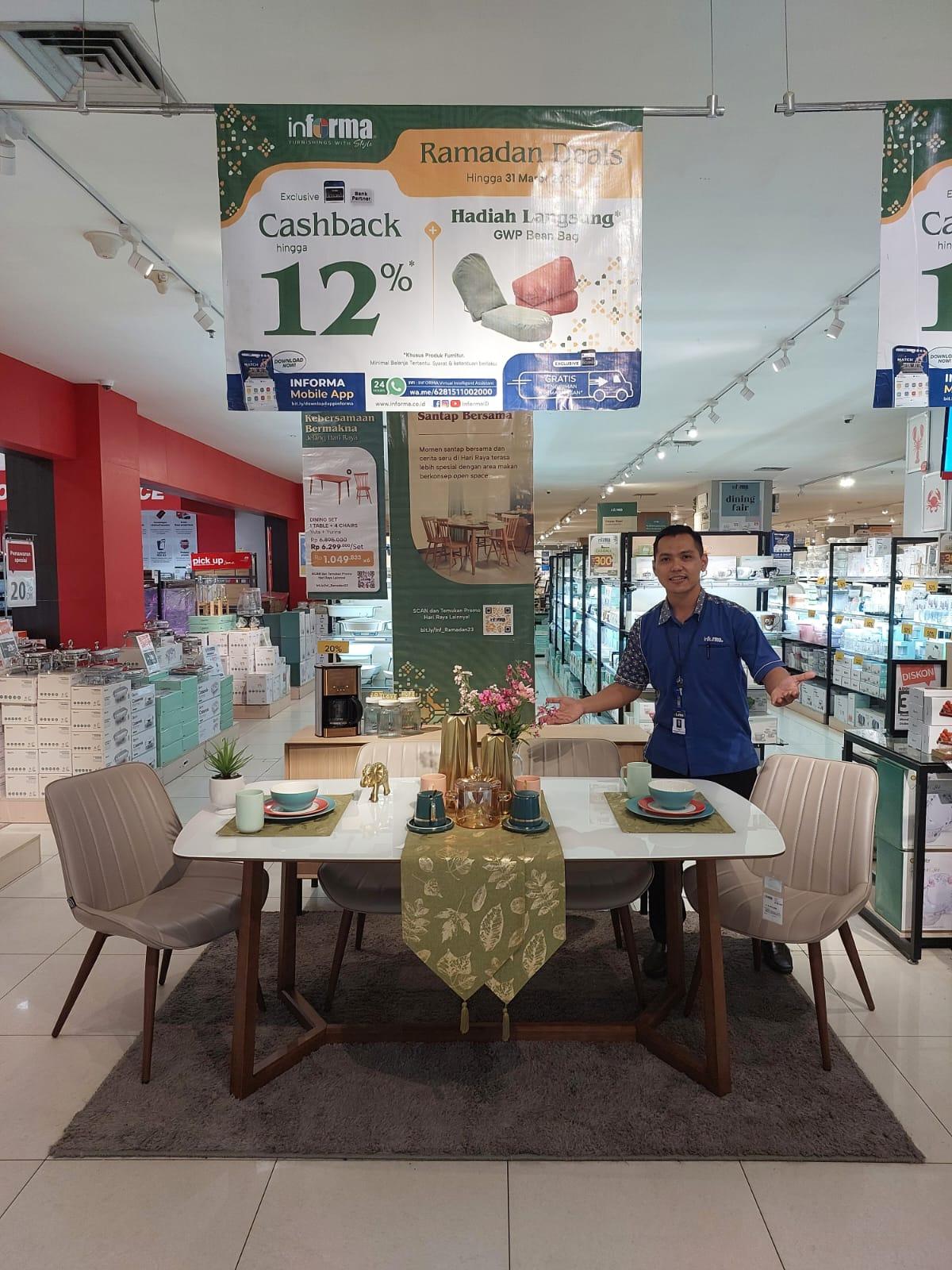 Sambut Ramadan Informa Jambi Tawarkan Casback 12 persen Hingga Hadiah Tanpa Diundi