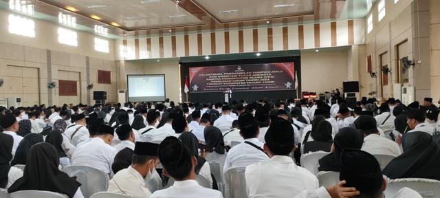 Ratusan PPS Muaro Jambi dilantik, 3 Orang Tak Hadir