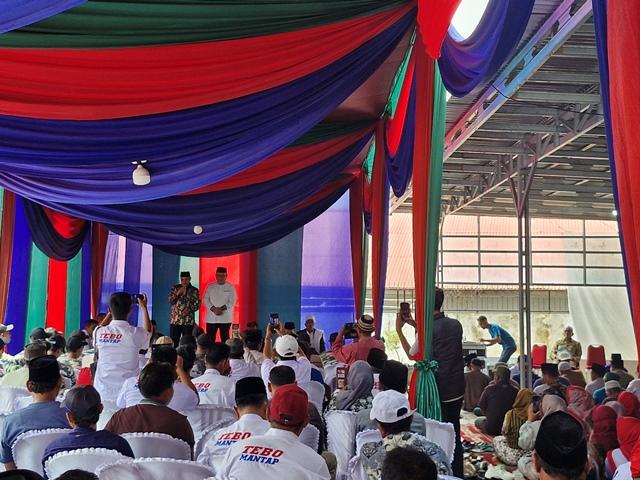 Relawan Kumpul Sebelum ke KPU, Aspan-Wartono Minta Santun: Tidak Ada Perbedaan SARA