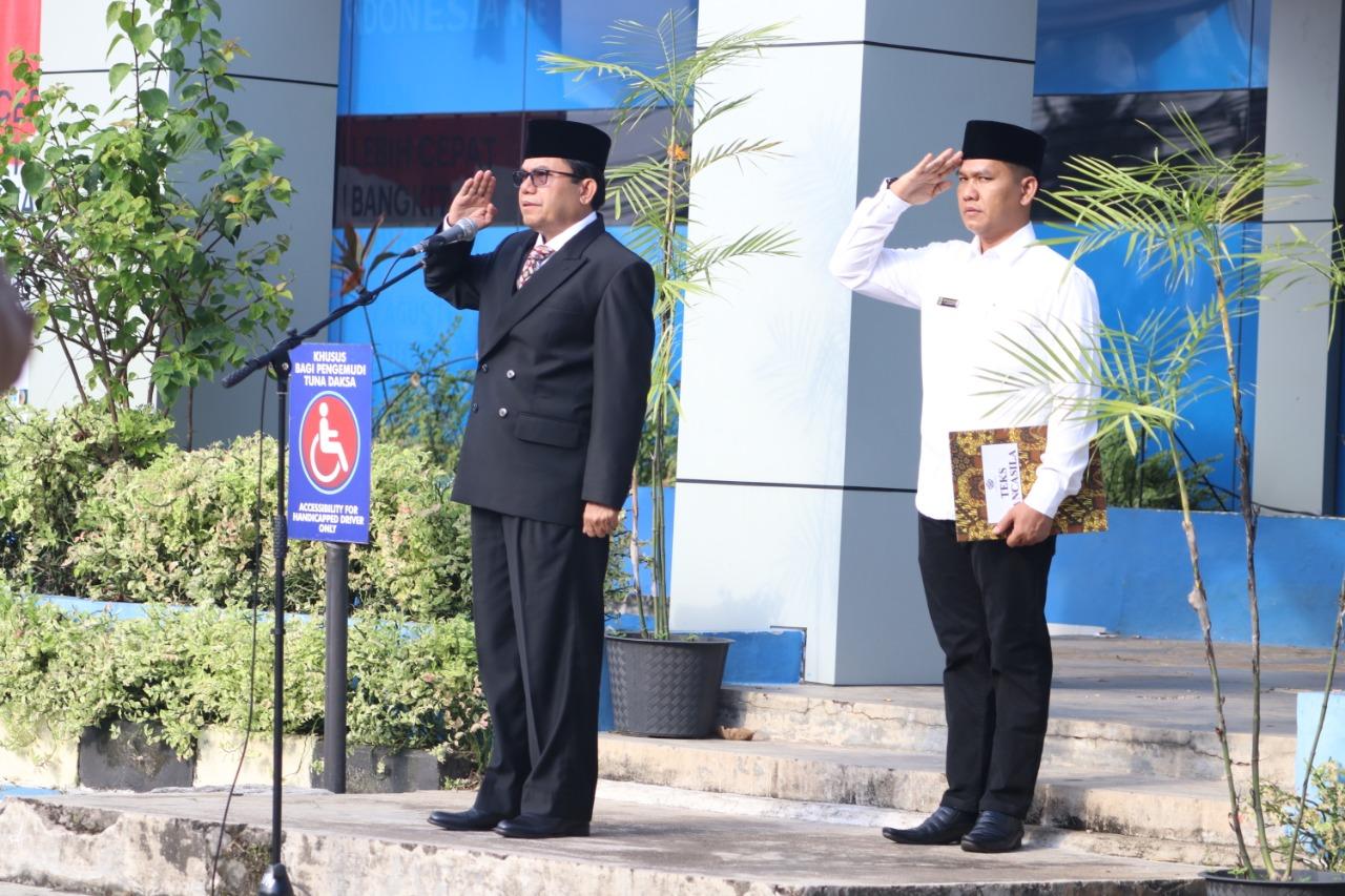 Rektor Pimpin Upacara HUT ke-77 RI di UIN Sulthan Thaha Saifuddin Jambi