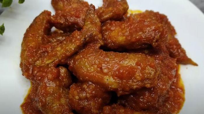 Resep Ayam Bumbu Rujak, Gunakan Bagian Sayap