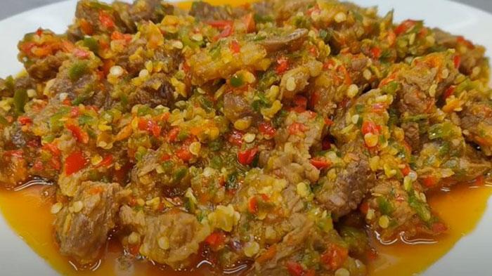 Resep Daging Chili Padi, Beri Air Asam Jawa Jelang Matang
