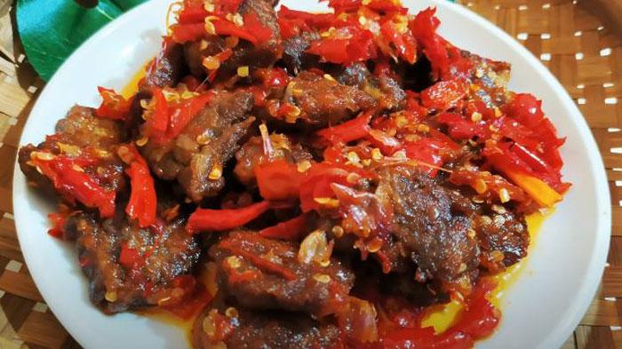 Resep Dendeng Basah, Iris Daging dengan Ketebalan Kira-kira 0.5 CM