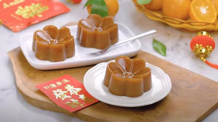 Resep Kue Keranjang Lapis untuk Sajian Imlek, Tambahkan Talas dan Kelapa Parut