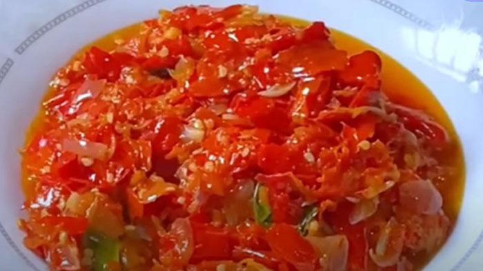 Resep Sambal Merah ala Rumah Makan Padang, Jangan Rebus Cabai Terlalu Lama