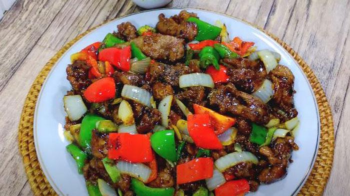 Resep Sapi Lada Hitam, Iris Daging Melawan Serat Agar Hasilnya Empuk