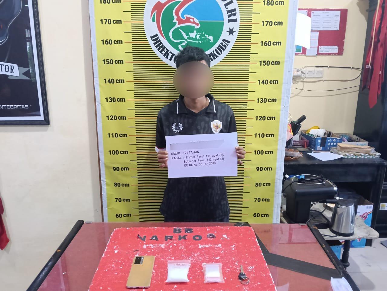 Baru Bebas, Residivis di Merangin Jambi Kembali Ditangkap Edarkan Narkoba