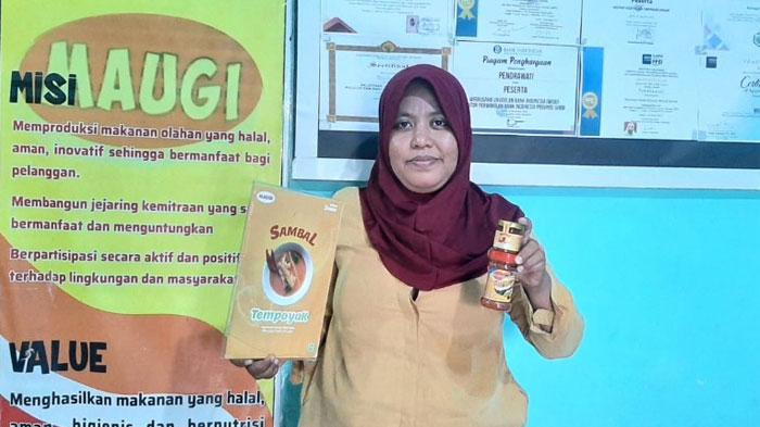 Kembangkan Produk dengan KUR BRI, Sambal Tempoyak Maugi Jual 1000 Produk Perbulan