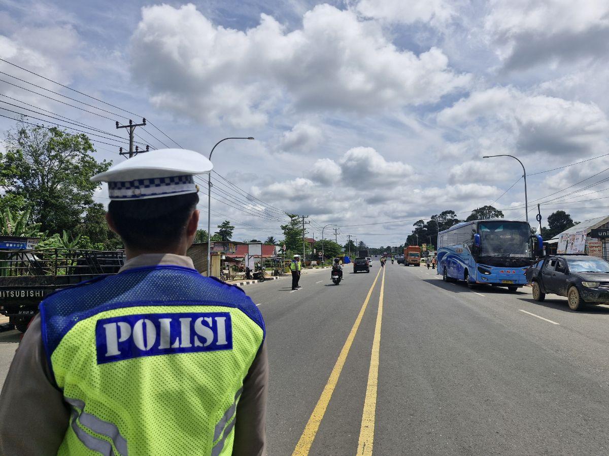 187 Kendaraan Ditilang Saat Ops Lilin Siginjai 2023 Polda Jambi