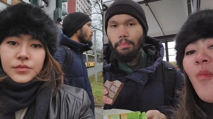 Sherrin Tharia di Jerman Saat Resepsi Pernikahan Zumi Zola dan Putri Zulhas Digelar