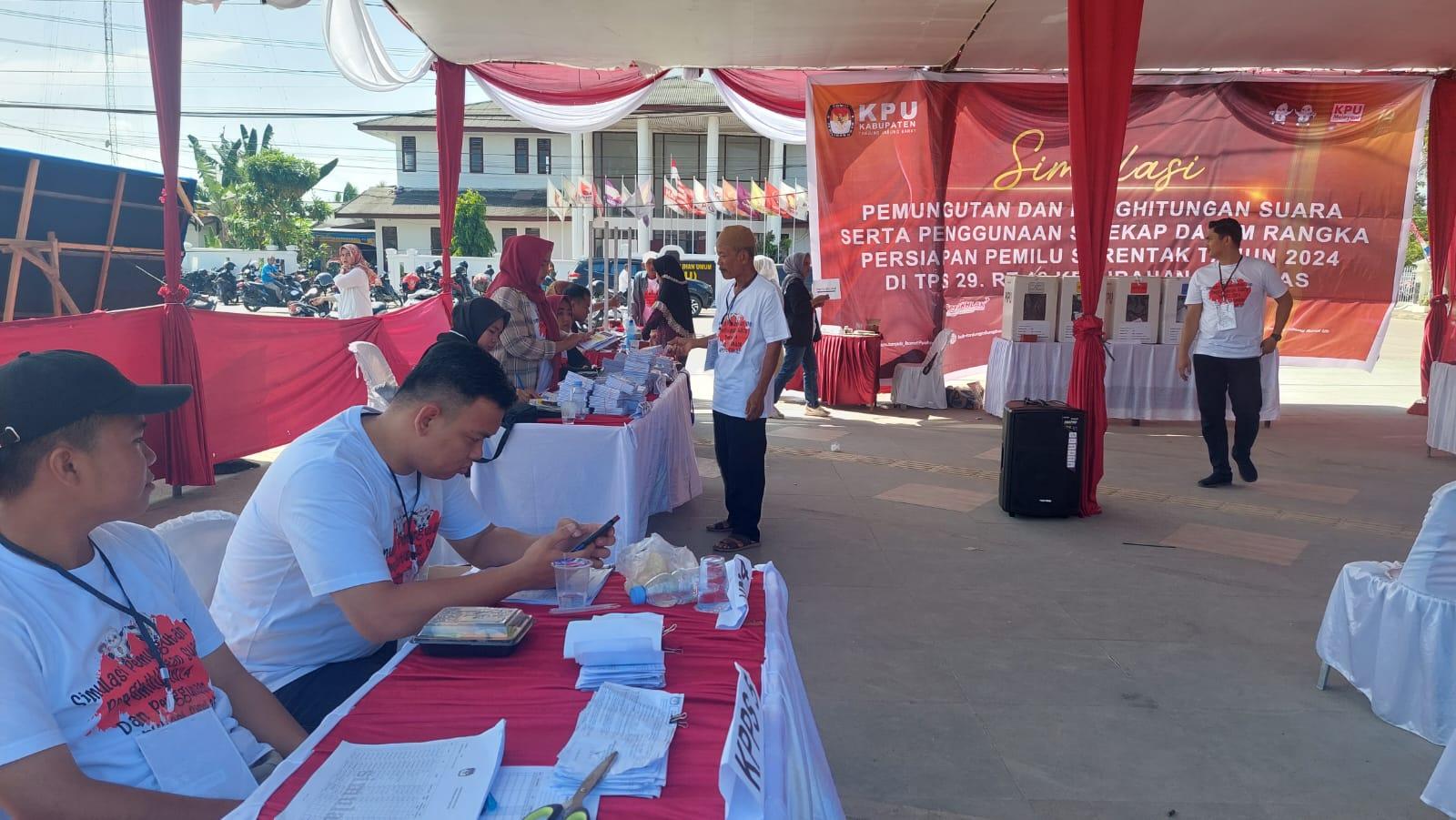 Ini Rencana KPU Tanjab Barat Menghadapi Cuaca yang Tak Menentu Saat Pemilu 2024