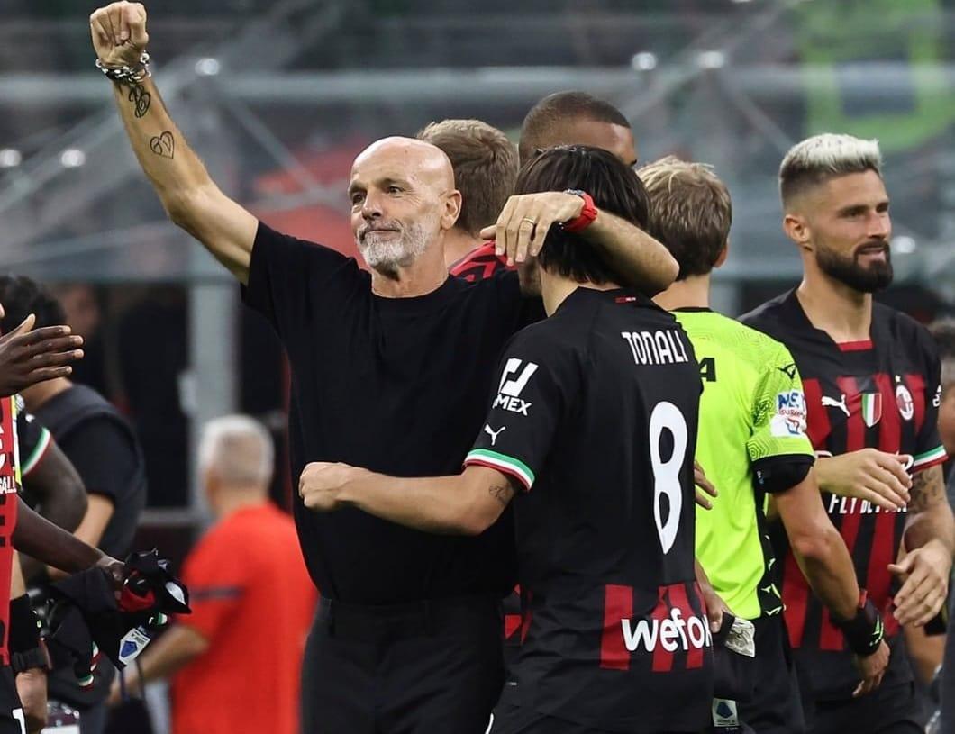 Stefano Pioli Ubah Taktik saat AC Milan vs Inter Milan di Final Supercopa Italia?