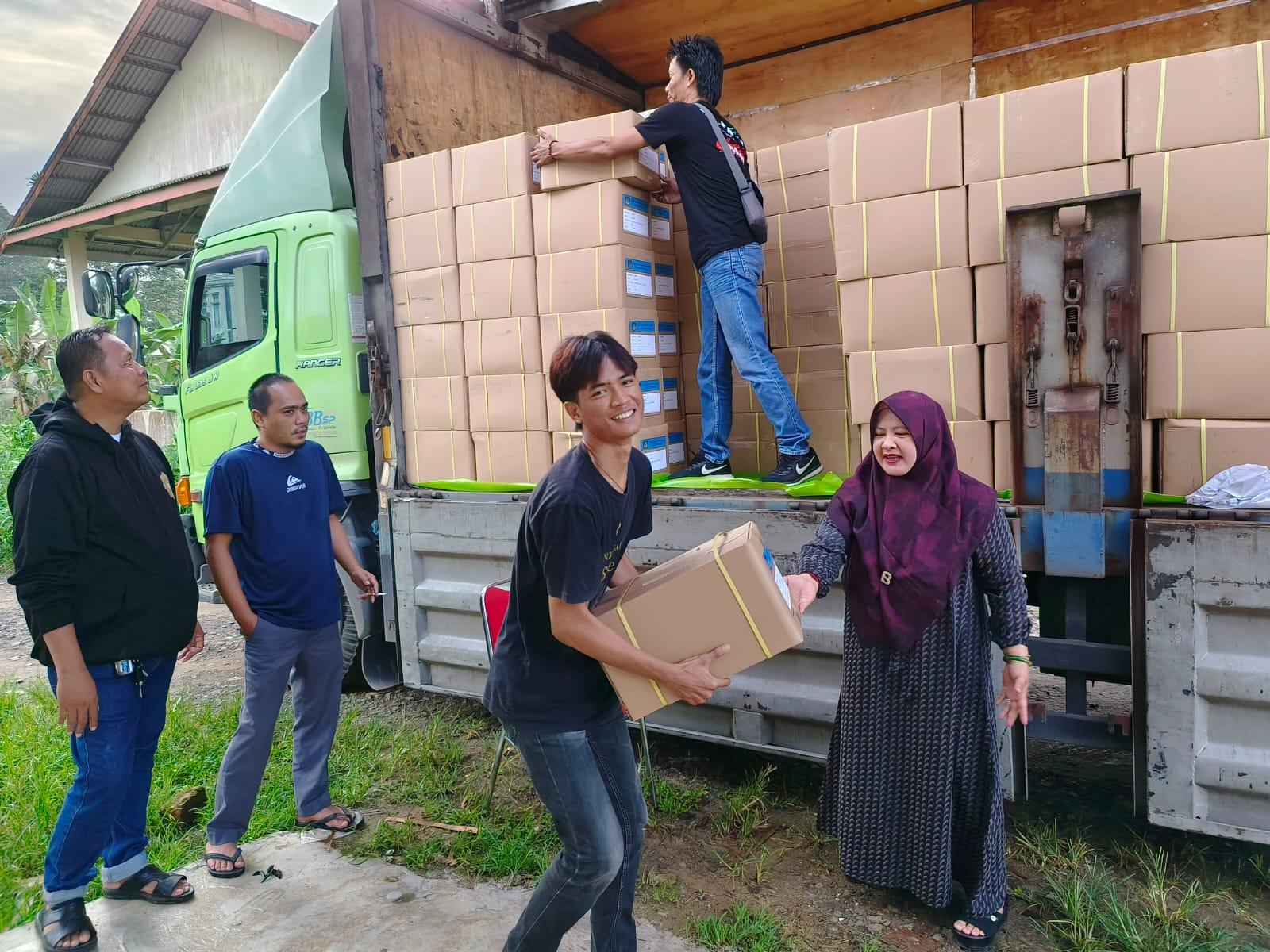 Surat Suara DPRD Tiba, KPU Tanjab Timur Target Pelipatan Lima Hari Selesai