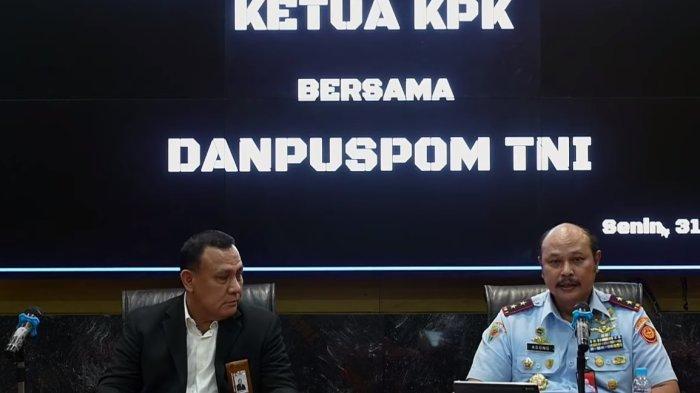 Kabasarnas dan Letkol Afri Budi Cahyanto Langsung Dijebloskan ke Tahanan Militer