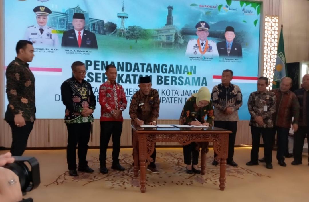 Tingkatkan Sektor Pariwisata, Pemkot Jambi Jalin Kerja Sama dengan Pemkab Merangin