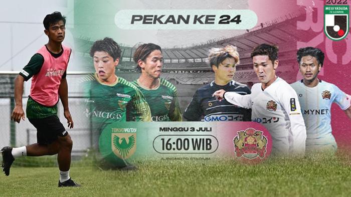 Cek Prediksi Tokyo Verdy vs Ryukyu FC di J2 League, H2H Klub Pratama Arhan Unggul, Klik Link Live