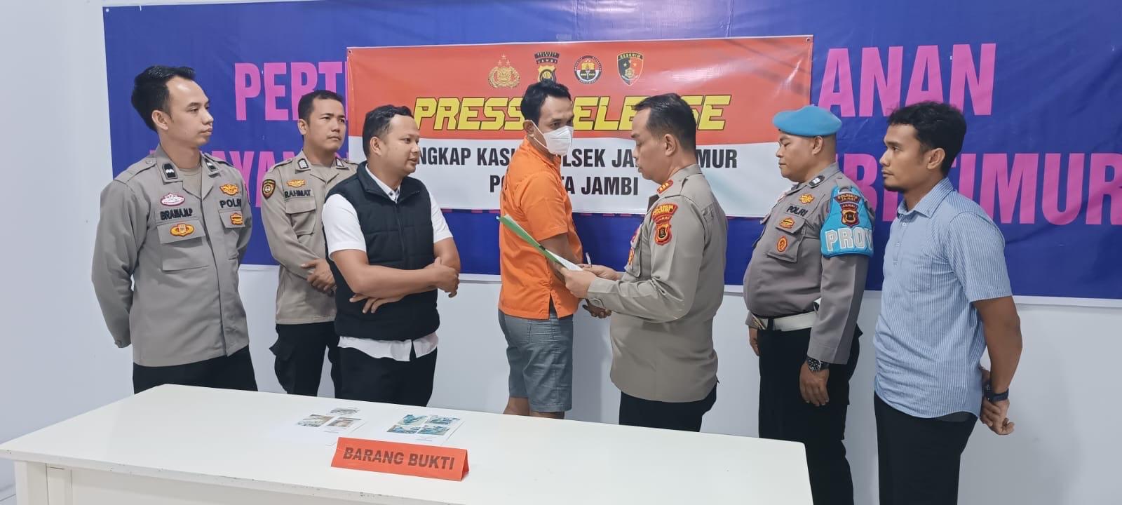Spesialis Pembobol Warung di Jambi Timur Dibekuk, Total Kerugian Capai Puluhan Juta Rupiah