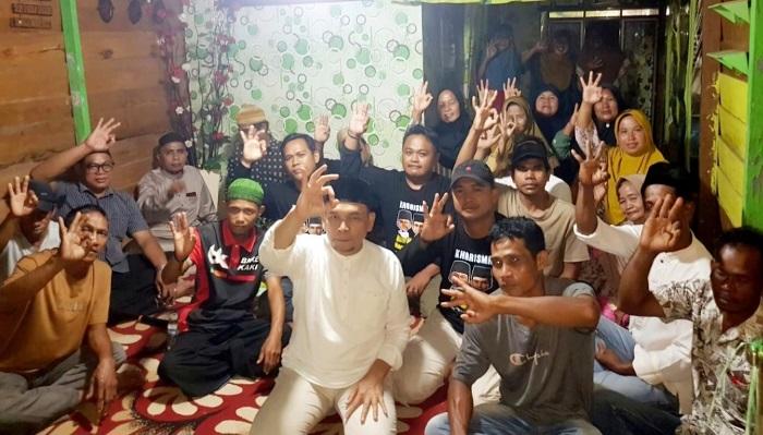 Sosialisasikan Visi Misi di Tungkal Ilir, Warga Antusias Tanggapi Program Hairan-Amin