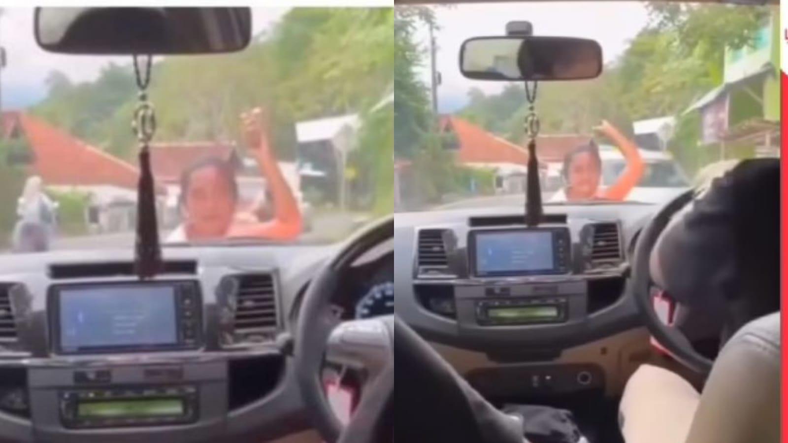 Viral Nenek Di Garut Palak Pengendara Mobil, Ancam Lempar Pakai Batu Jika Tak Diberi Uang Rp 20 Ribu
