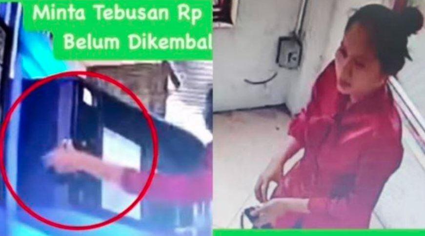 Viral Wanita Ambil iPhone 11 Pro Max yang Tertinggal di ATM, Wajahnya Terekam Jelas di CCTV