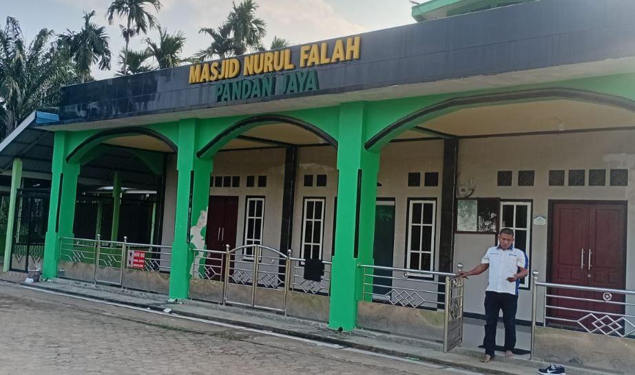 Wajah Baru Masjid Nurul Falah Blok A Geragai Tanjab Timur Usai Dibangun SKK Migas–PetroChina - Tribunjambi.com