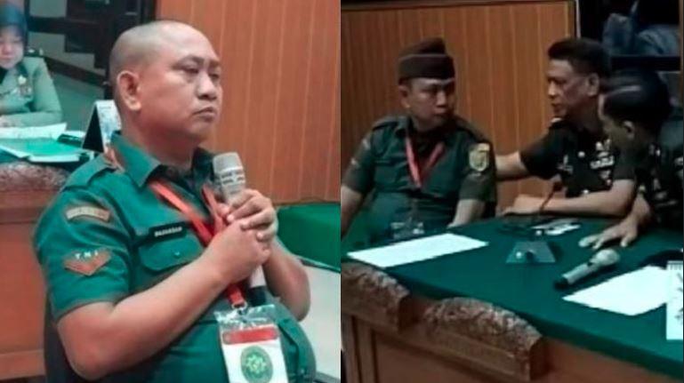 Wajah Kopda Bazarsah Saat Divonis Mati usai Tembak 3 Polisi Disorot, Tangis Keluarga Korban Pecah