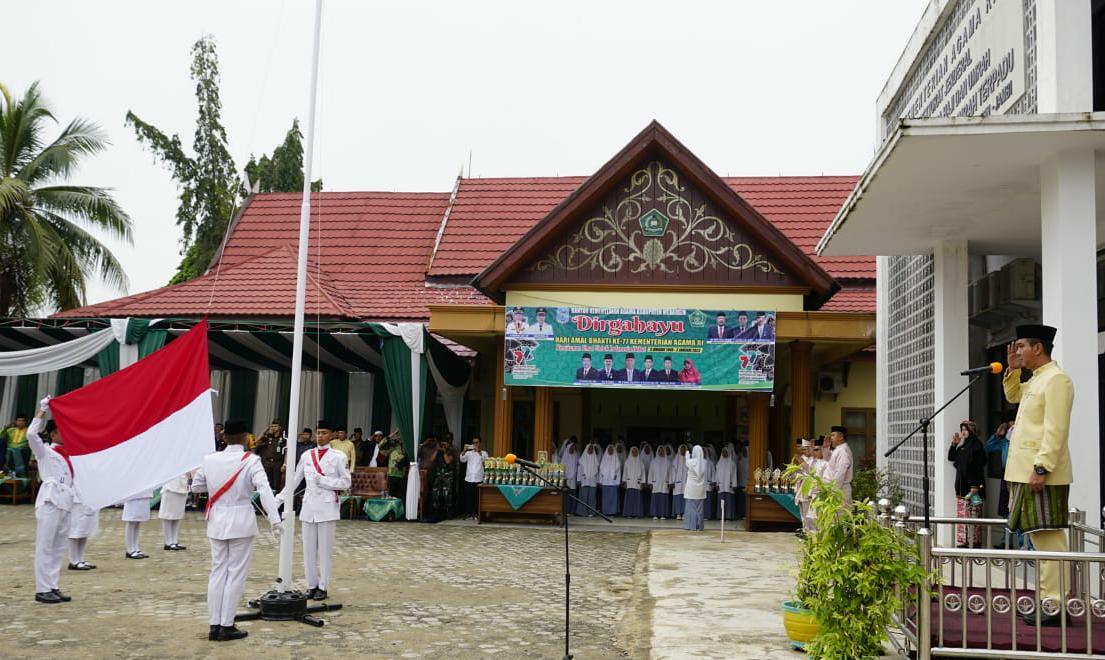 Jadi Irup Hari Amal Bhakti, Nilwan Yahya Minta ASN Kemenag Merangin Jaga Kerukunan Jelang Pemilu