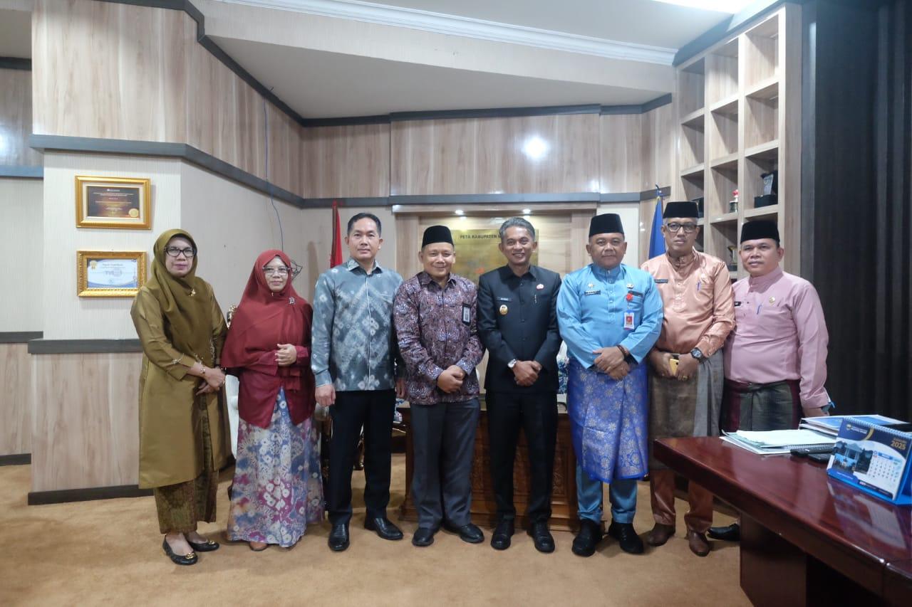 Wabup Muaro Jambi Sambut Kunjungan BPK RI Perwakilan Jambi, Komitmen Pertahankan Predikat WTP