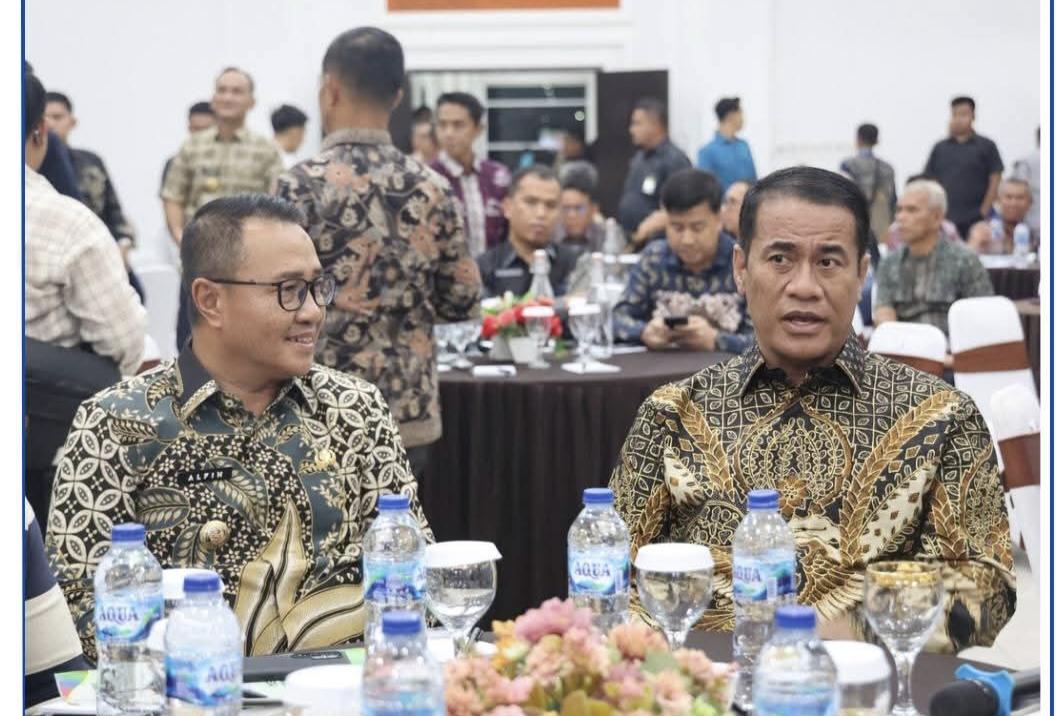 Wali Kota Sungai Penuh Jambi Usulkan Normalisasi Sungai Batang Marao dan Pembangunan BBI ke Mentan