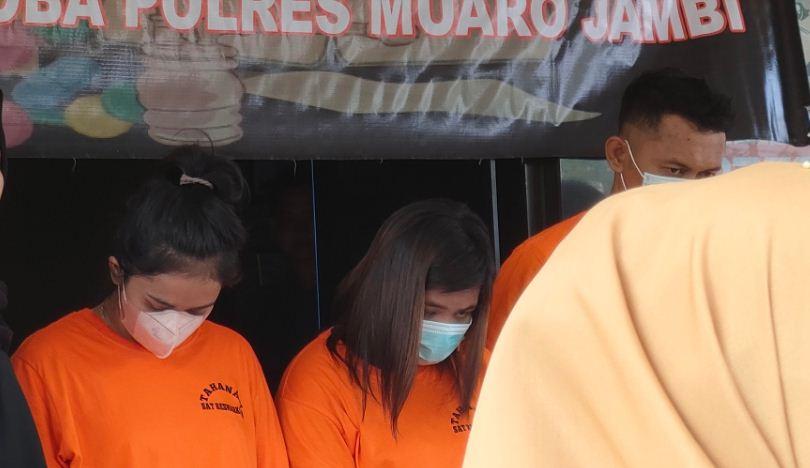 2 Wanita Cantik di Muaro Jambi Terlibat Narkoba, Terancam 20 Tahun Penjara