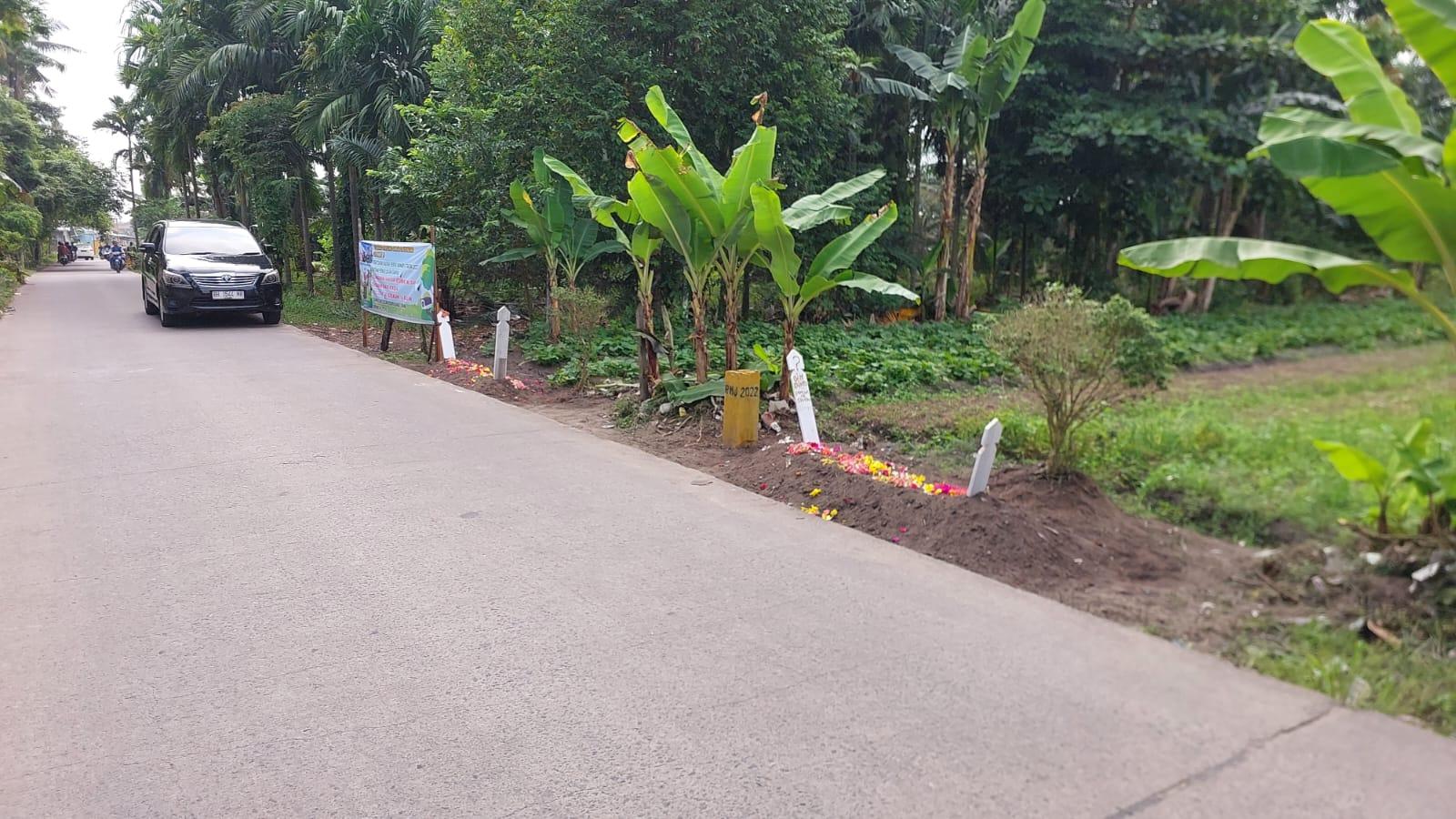 Replika Kuburan di Pinggir Jalan, Warga Eka Jaya Kota Jambi Minta Warga Tak Buang Sampah Sembarangan