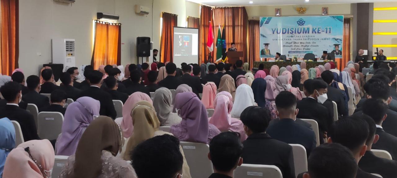 Fakultas Syariah UIN STS Jambi Yudisium 168 Mahasiswa