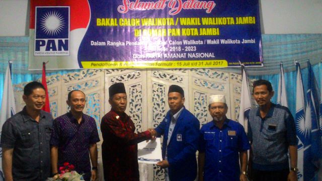 PIlkada Kota Jambi - PAN Harapkan PDIP Bisa Berkoalisi