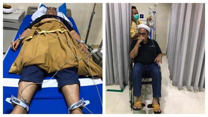 Beredar Foto Ali Mochtar Ngabalin Terbaring Sakit, Dirawat, Ternyata Begini Kondisinya