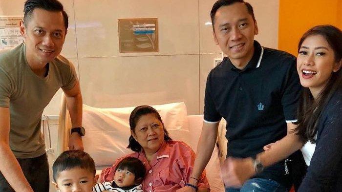KONDISI Terkini Ibu Ani Yudhoyono Dibocorkan Anaknya, AHY Tuliskan Pesan Ini Soal Kekuatan Sang Ibu