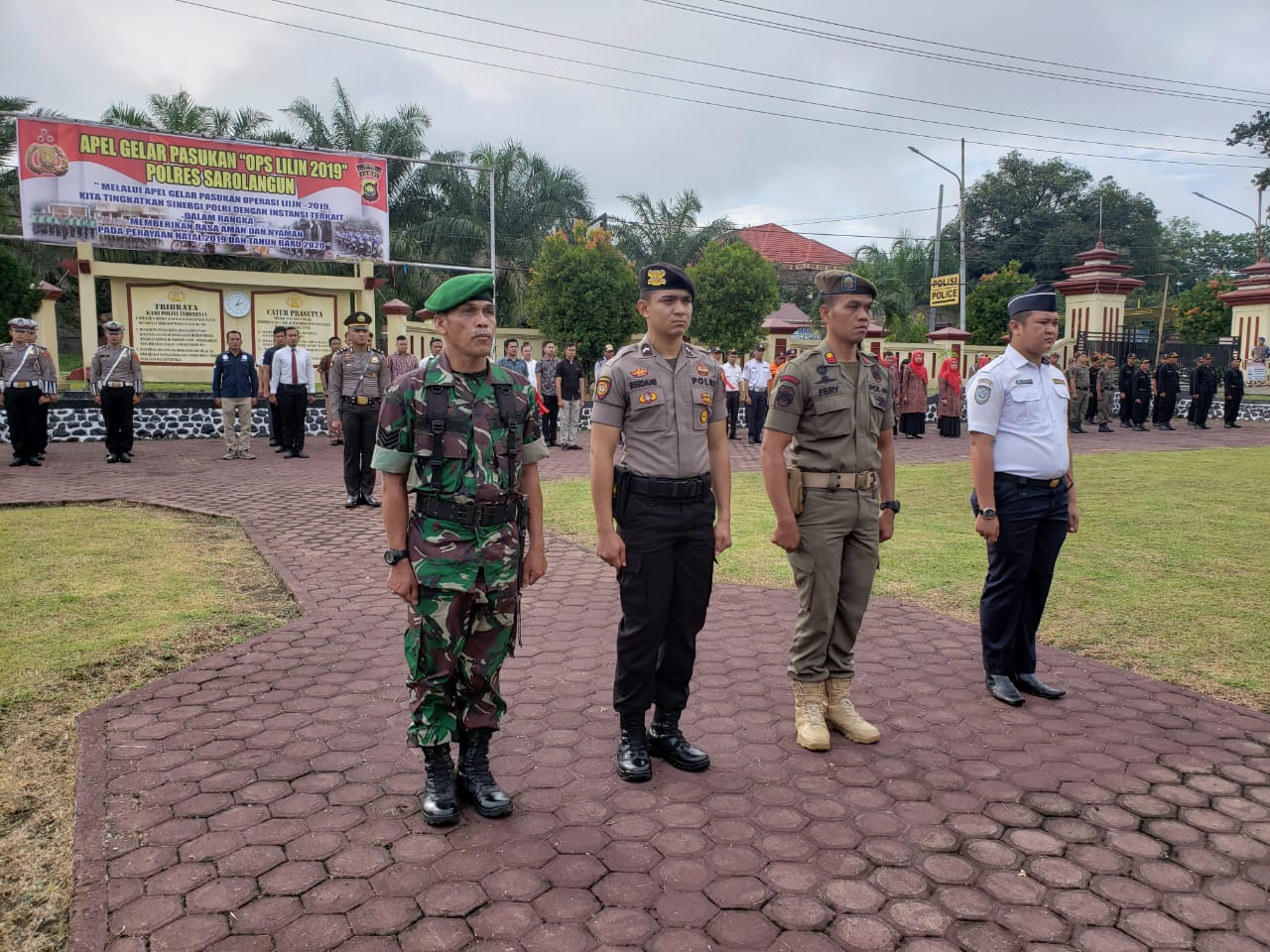 Ratusan Personil Dikerahkan Polres Sarolangun dalam Operasi Lilin 2019
